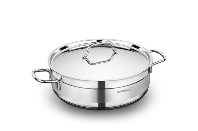 KORKMAZ A1027 ALFA KISA TENCERE 28X9 - KORKMAZ