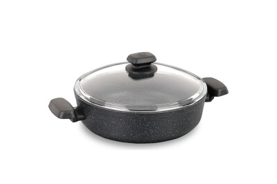 KORKMAZ A1344 ORNELLA KISA TENCERE 26X7 - KORKMAZ