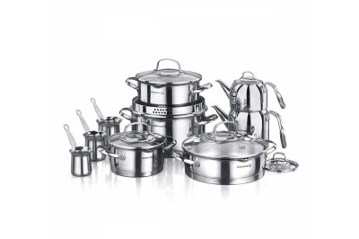 KORKMAZ A1702 STEAMA 15 PARÇA HİPER SET - KORKMAZ