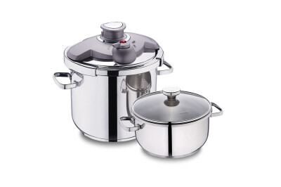 KORKMAZ A175 AQUA 4 PARÇA DÜDÜKLÜ TENCERE SETİ - KORKMAZ