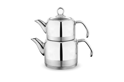 SCHAFER ADA METAL ÇAYDANLIK TKM.(ORTA)-4 PRÇ-INOX - SCHAFER