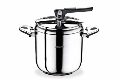 SCHAFER CLASSİC DÜDÜKLÜ TENCERE-9 LT-INOX - SCHAFER