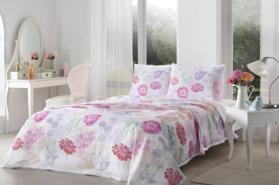 TAÇ 5059 Largo Pike Takımı Pembe Tek Kişilik - TAÇ